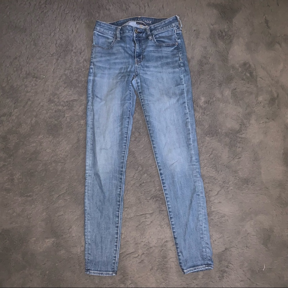 AEO🦅 Medium Wash Tall Jegging